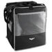 A black and silver Vollrath 3-Series insulated tower bag with a zipper.