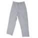 A pair of Chef Revival houndstooth chef trousers with buttons on the side on a white background.
