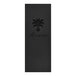 A black rectangular menu cover with a pineapple design and a black and grey logo.