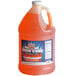 A large jug of Carnival King Egg Custard Snow Cone Flavoring Syrup.