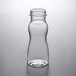 A clear plastic GET salad dressing bottle with a white lid.