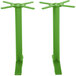 A set of green steel BFM table legs.