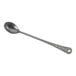 A Barfly stainless steel measuring spoon with 0.5 tsp. on the handle.