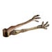 Barfly Talon Design Ice Tongs with a bird's head on the end of the handle.