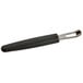 A black and silver Mercer Culinary Garde Manger channel knife with a white handle.