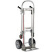 A Magliner Gemini Jr. hand truck with wheels and dual handles.