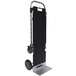 A black and silver Magliner Gemini XL 2-in-1 hand truck with wheels and a U-loop handle.
