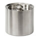A Focus Hospitality stainless steel ice bucket with a lid.