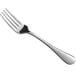 An Acopa Vernon stainless steel salad/dessert fork with a silver handle.