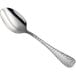 An Acopa Industry stainless steel spoon with an oval bowl and a silver handle.