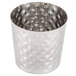 An American Metalcraft stainless steel cup with a textured surface.