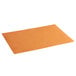 A rectangular orange paper with a white background.