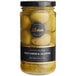 A jar of Belosa Blue Cheese & Jalapeno Stuffed Queen Olives.
