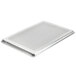 An Advance Tabco 18-8P-26 aluminum sheet pan with holes in it.