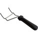 Dexter-Russell grate lifting prongs with a black polypropylene handle on a white background.