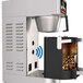 A Grindmaster PrecisionBrew coffee machine for vacuum shuttles.