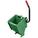 A green Rubbermaid WaveBrake® mop wringer with black handles.