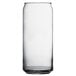 An Arcoroc tall clear glass with a white background.