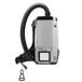 A ProTeam ProVac FS6 backpack vacuum cleaner with grey and black accents.