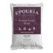 A white bag of UPOURIA English Toffee Cappuccino Mix with a purple label.