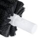 A Bar Maid Softie glass washer brush with black bristles.