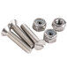 A set of screws and nuts for an Edlund #1 Can Opener.