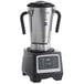 AvaMix stainless steel commercial food blender with a handle.