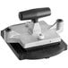 A black and white plastic dicer assembly for a Vollrath InstaCut 5.1 on a table.