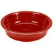 A Fiesta medium china bowl in red.