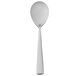 A Walco Audition stainless steel teaspoon with a silver handle on a white background.