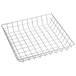 An American Metalcraft stainless steel wire basket with a wire handle on a white background.