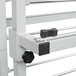 A Bulman horizontal paper rack with black and grey parts.