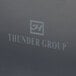 A white Thunder Group logo on a grey surface.