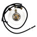 A white round Avantco replacement speed control with a black cord.