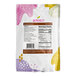 A white Bossen bag of iced mocha powder mix with pink, yellow, and white accents.