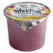 A Whole Fruit frozen mixed berry and lemon swirl cup on a white background.