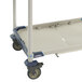 A MetroMax i mobile tray drying rack with wheels.