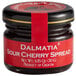 A Dalmatia mini jar of sour cherry spread.