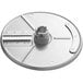 An AvaMix Julienne Disc for 1 hp Food Processors with a circular metal design and a nut.