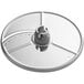 AvaMix Revolution 1/32" Slicing Disc, a circular metal object with a hole in the center.