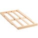 AvaValley wood shelf for a WRC20 wine refrigerator with four bars.
