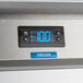 A Beverage-Air Horizon Series reach-in freezer with a digital display.