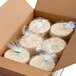 A box of Mission Super Soft White Corn Tortillas in plastic bags.
