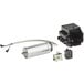 An Avantco start components kit for a refrigeration compressor with a small metal cylinder and wires.