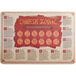A Choice paper placemat with Chinese zodiac symbols.