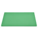 A green rectangular Vollrath cutting board.