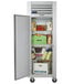 A Traulsen G Series reach-in refrigerator with a left-hinged door.