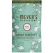 A package of 18 green and white Mrs. Meyer's Clean Day basil sachets with white leaves.