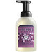 A white Mrs. Meyer's Clean Day foaming hand soap bottle with a purple label.