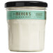 A case of 6 Mrs. Meyer's Clean Day basil scented wax candles in jars.